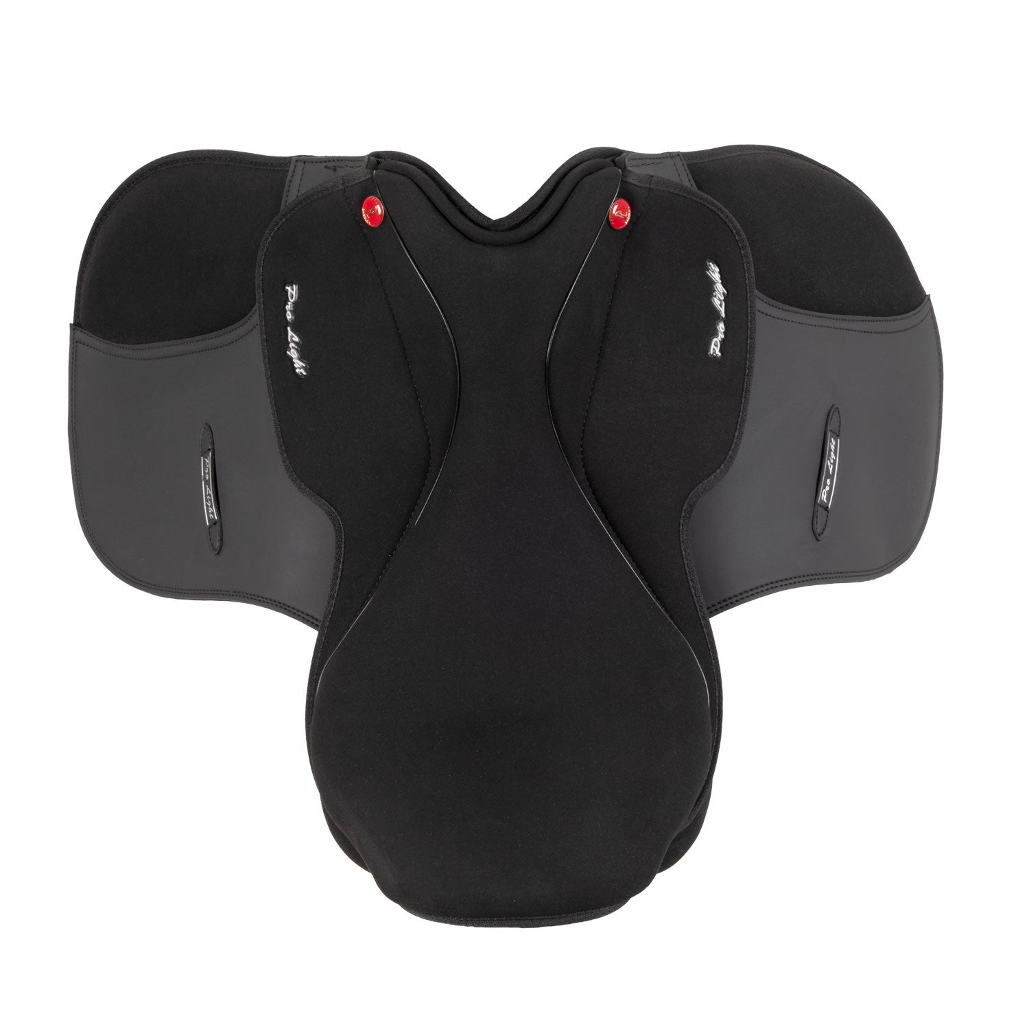 Silla de salto de cuero sintético Pro-Light - Negro