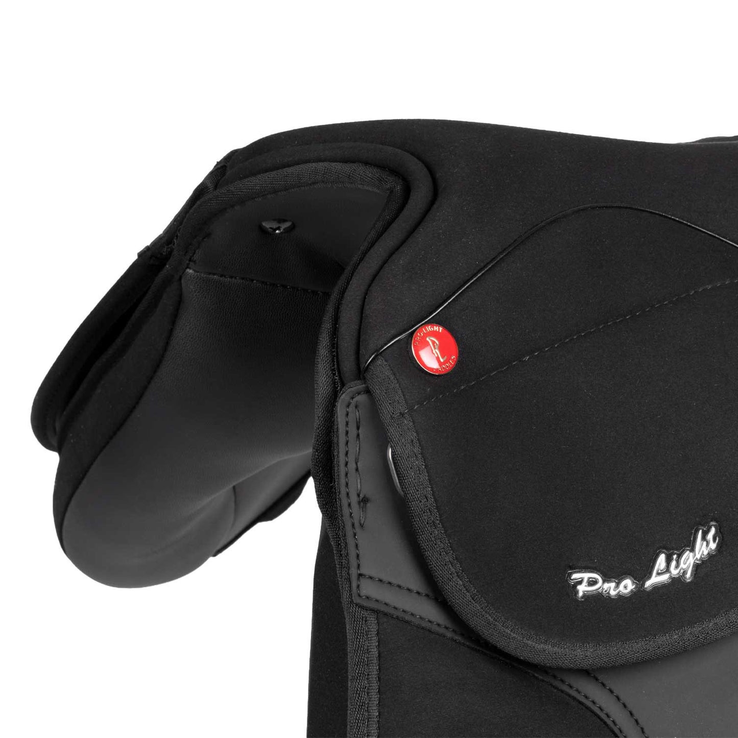 Silla de salto de cuero sintético Pro-Light - Negro