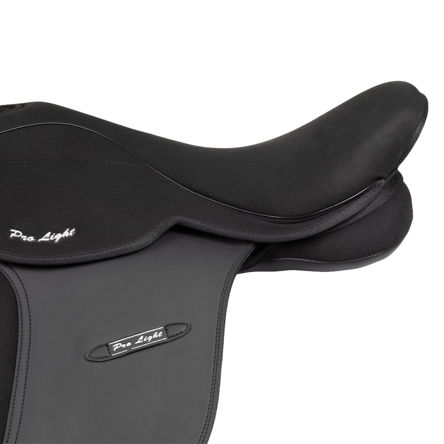 Silla de salto de cuero sintético Pro-Light - Negro