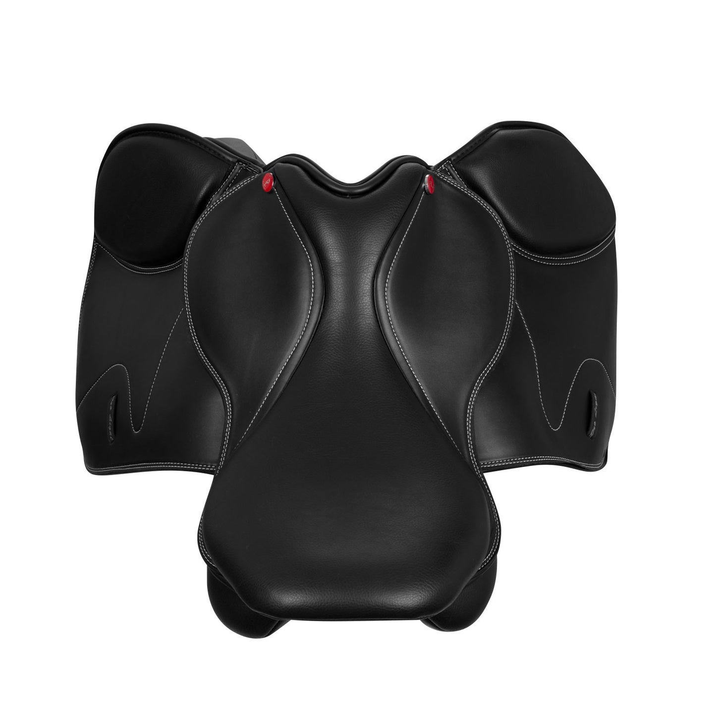 Silla de salto Roma en cuero PU Pro-Light - Negro