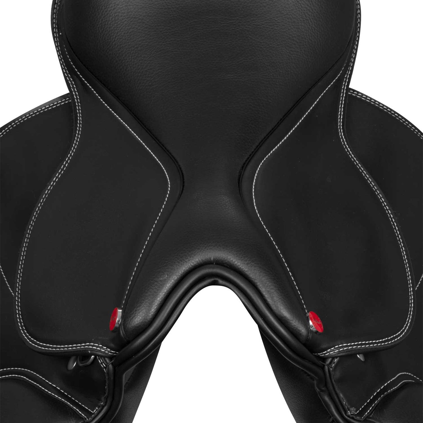 Silla de salto Roma en cuero PU Pro-Light - Negro
