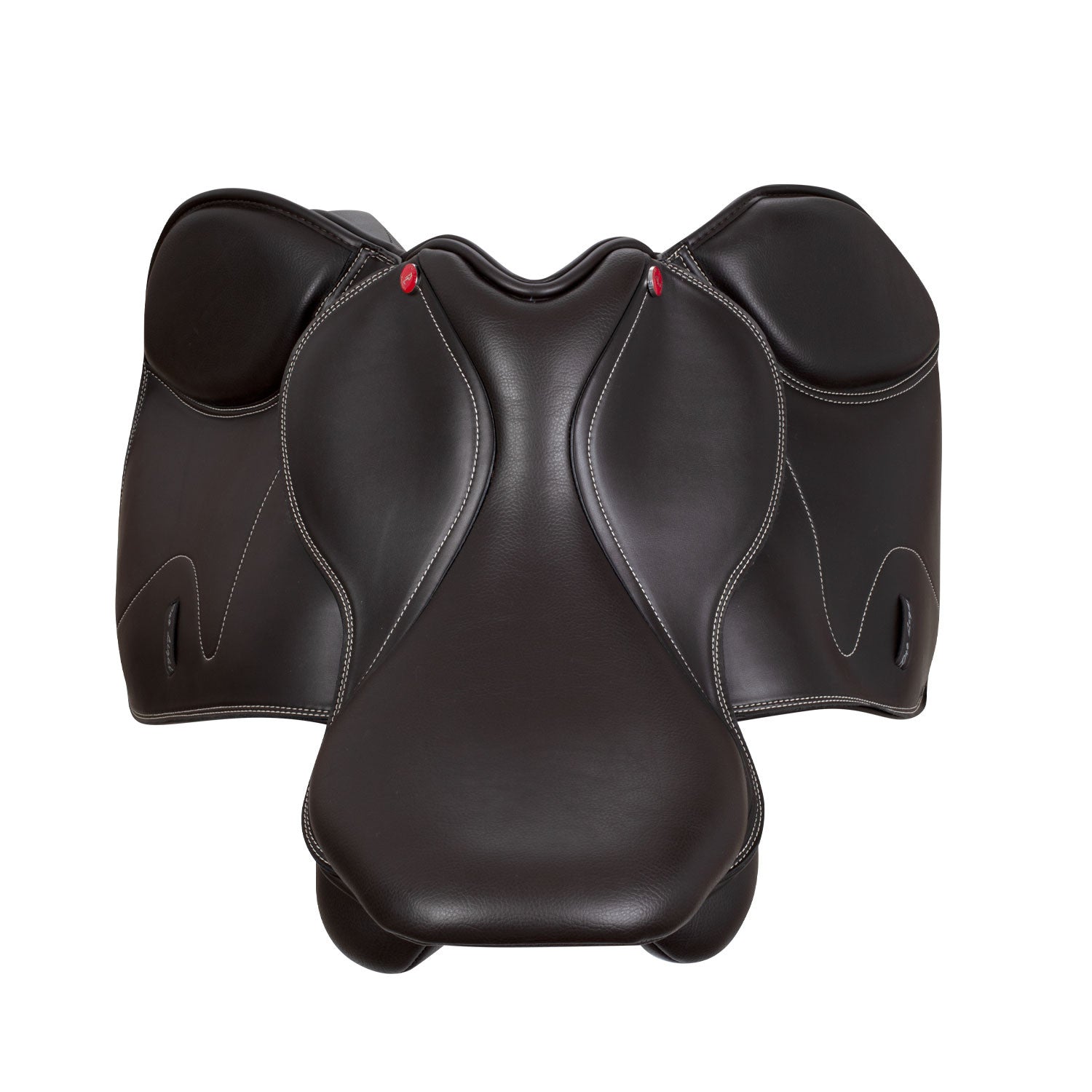 Silla de salto Roma en cuero PU Pro-Light - Marrón