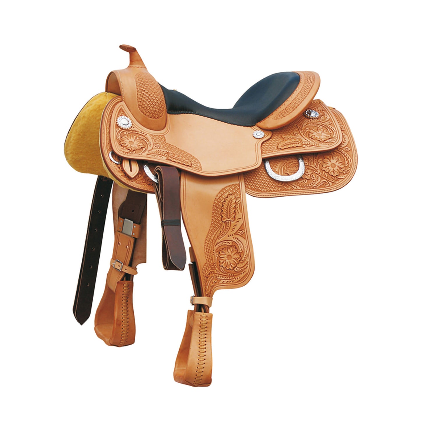 Silla Reiner Pool's genuine modelo flores 555 - Coñac