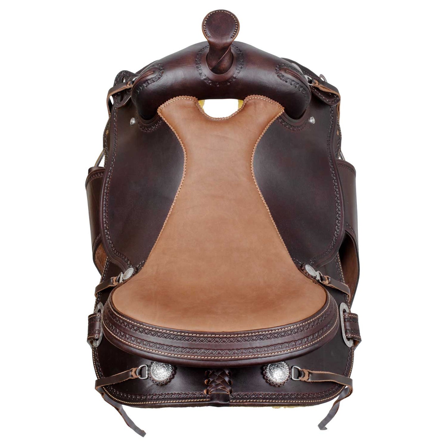 Silla de sendero modelo Classic Pool's - Marrón