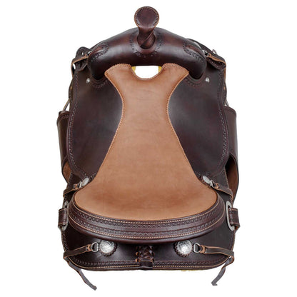 Silla de sendero modelo Classic Pool's - Marrón
