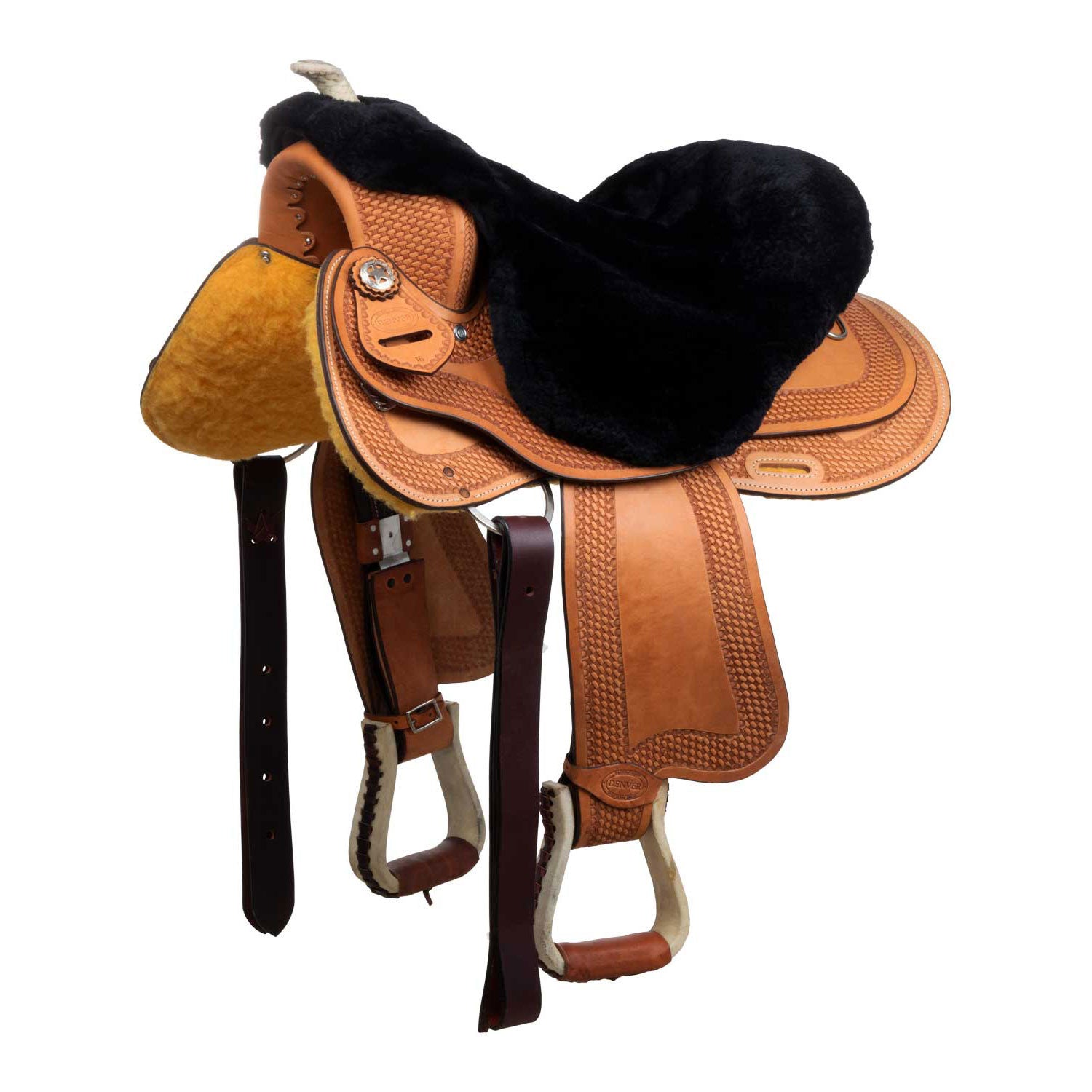 Funda de asiento western borrego Pool's