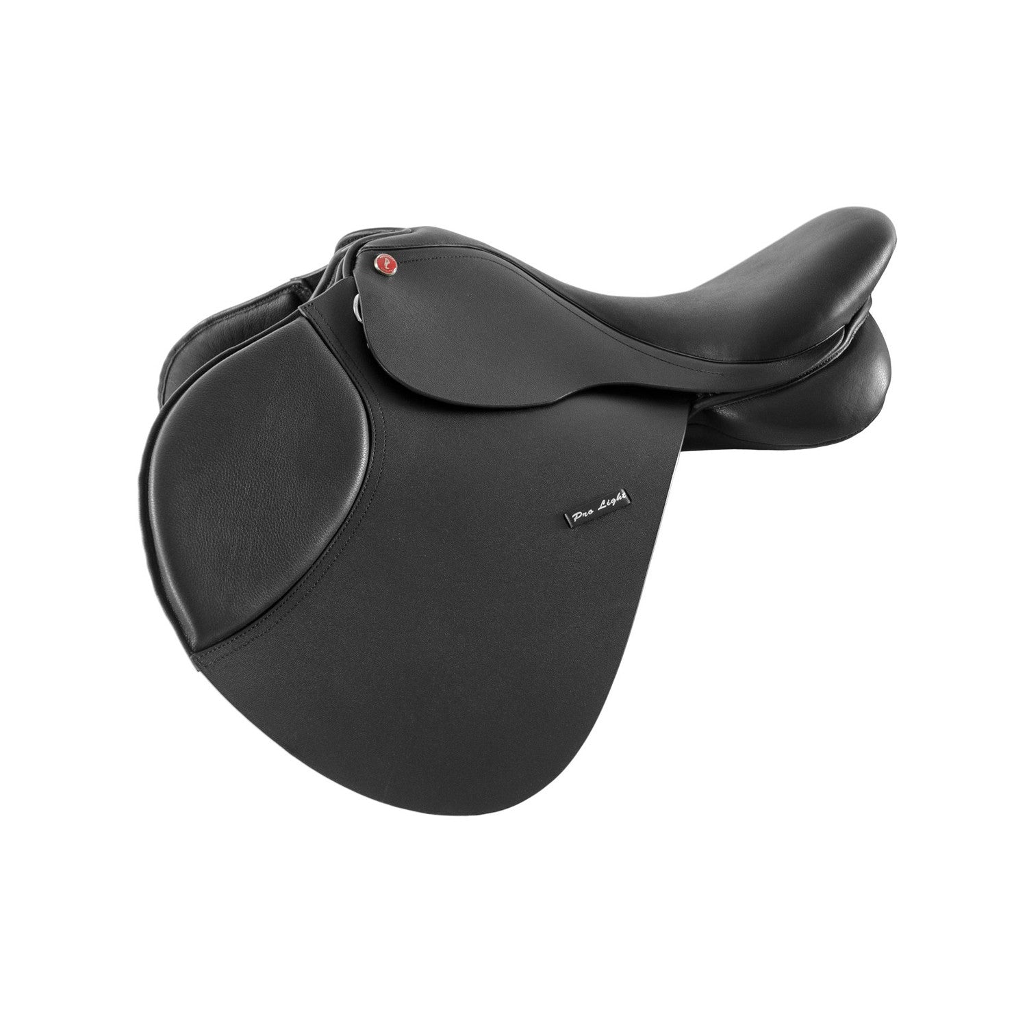 Silla de salto Pro-Light de cuero modelo Siena - Negro