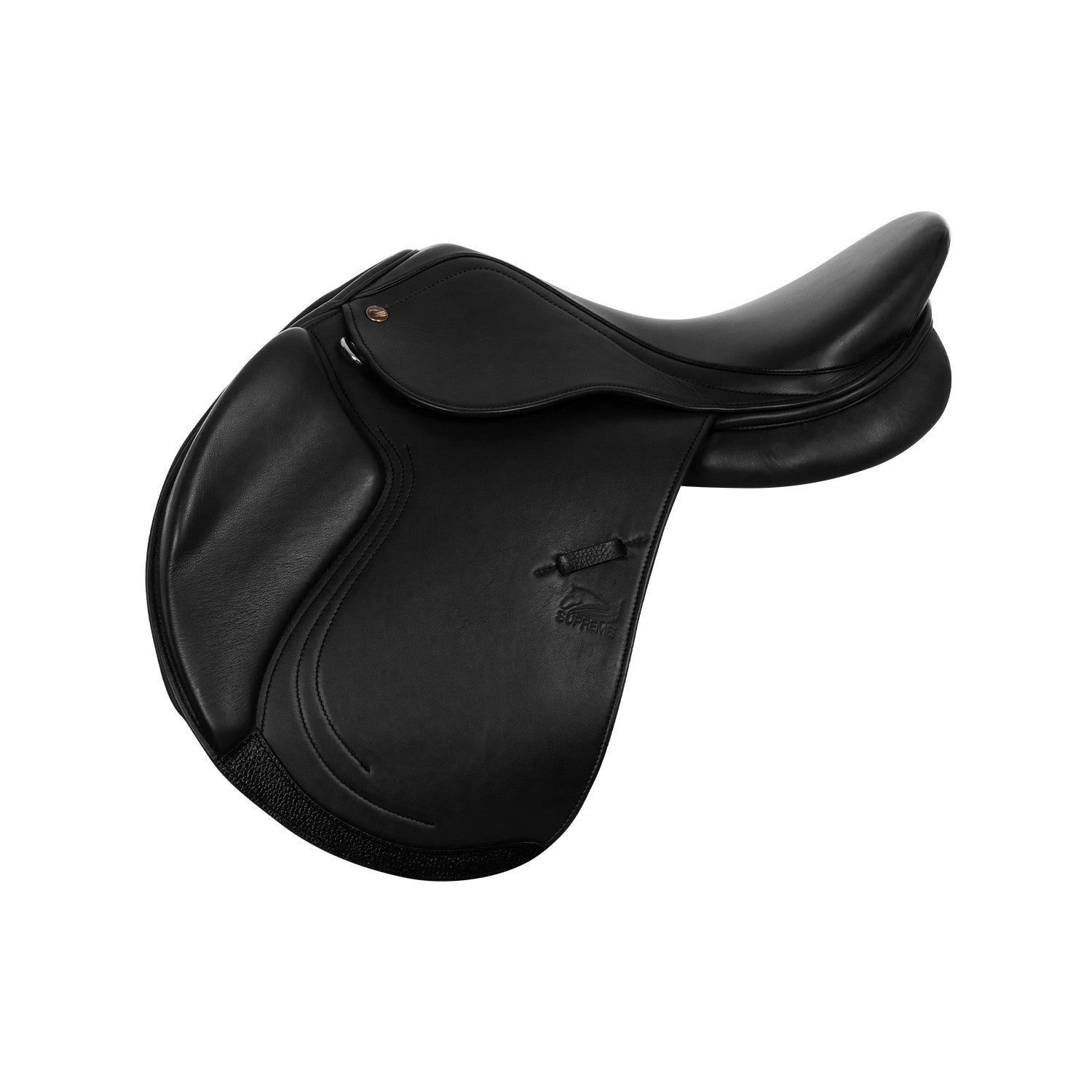 Silla de salto en cuero forrada modelo Sydney Supreme - Negro