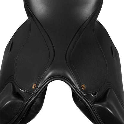 Silla de salto en cuero forrada modelo Sydney Supreme - Negro