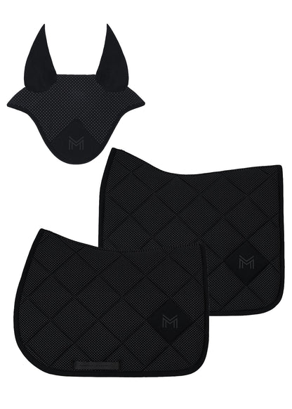 Producto ecuestre Maximilian Equestrian Aeris Dressage Saddle Pad (Black) detalle 8