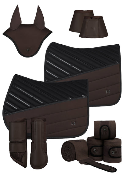 Producto ecuestre Maximilian Equestrian Ego Ear Bonnet (Chocolate) detalle 3