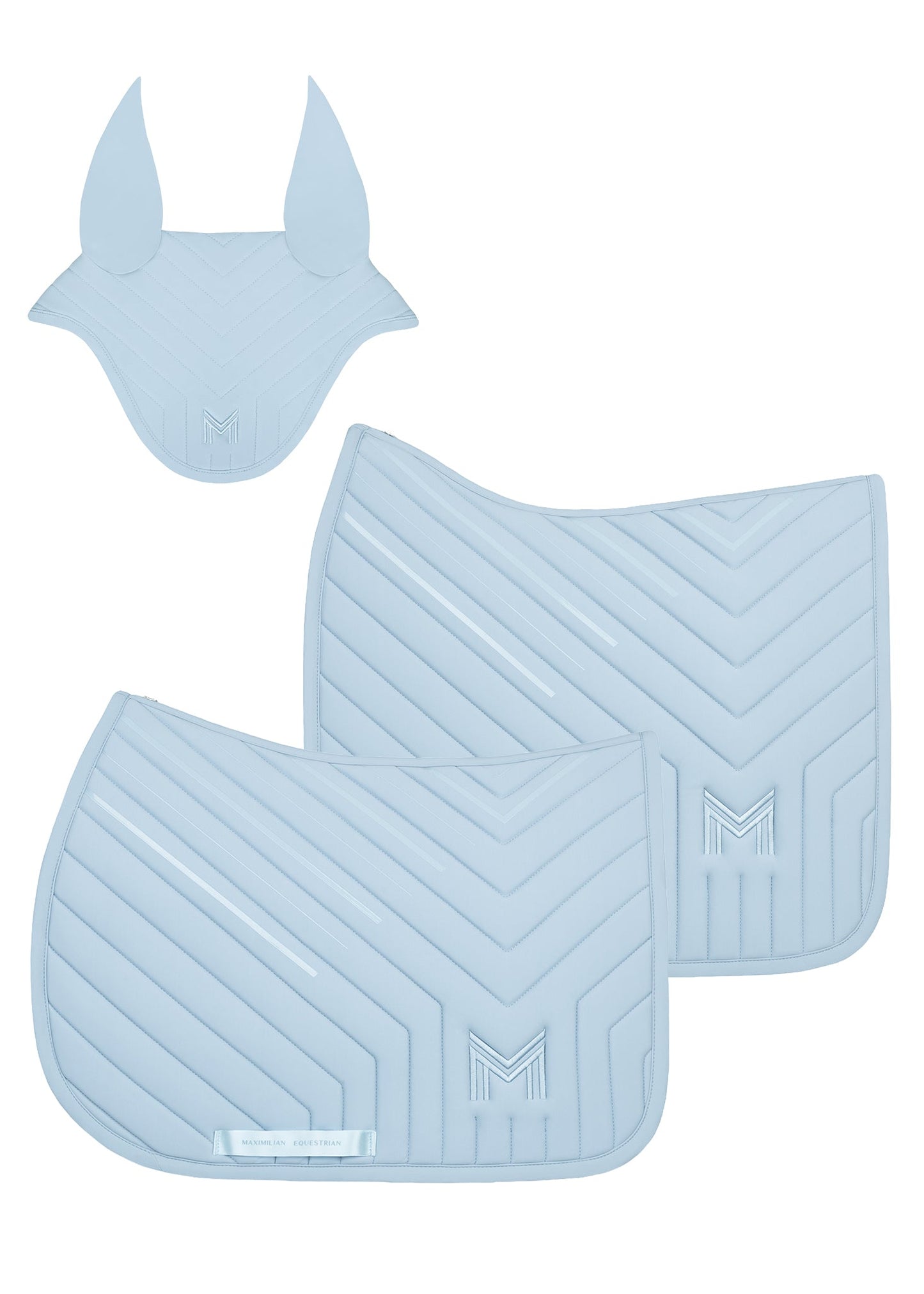 Producto ecuestre Maximilian Equestrian Delta Ear Bonnet (Aqua) detalle 3