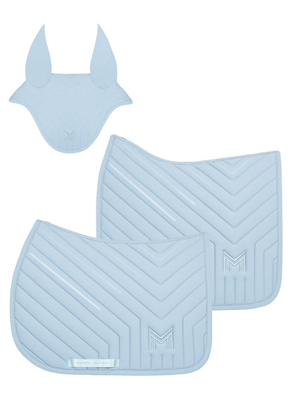 Producto ecuestre Maximilian Equestrian Delta Ear Bonnet (Aqua) detalle 3