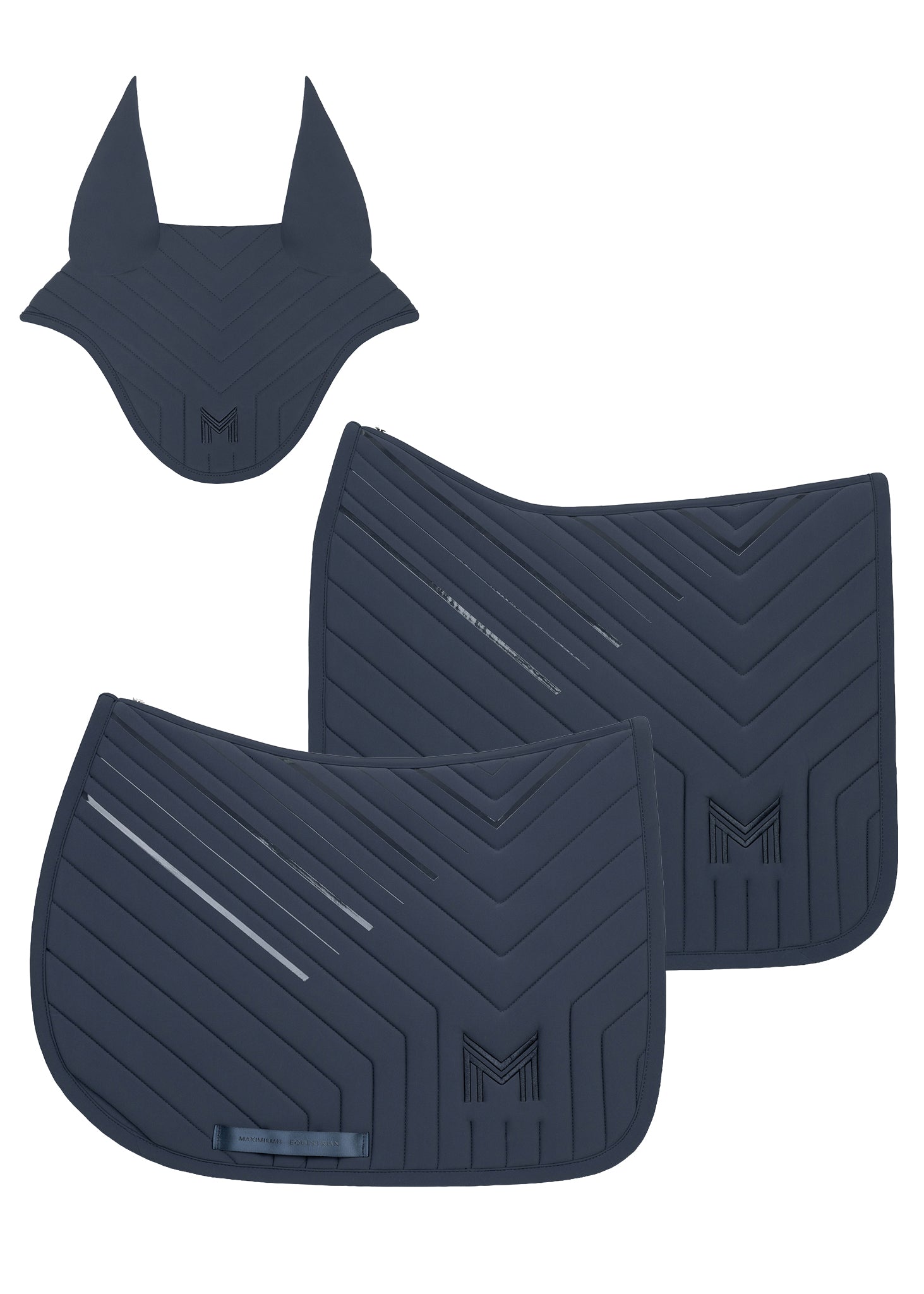 Producto ecuestre Maximilian Equestrian Delta Ear Bonnet (Atlantic) detalle 3