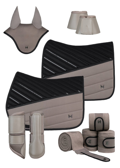Producto ecuestre Maximilian Equestrian Ego Jumping Saddle Pad (Taupe) detalle 8