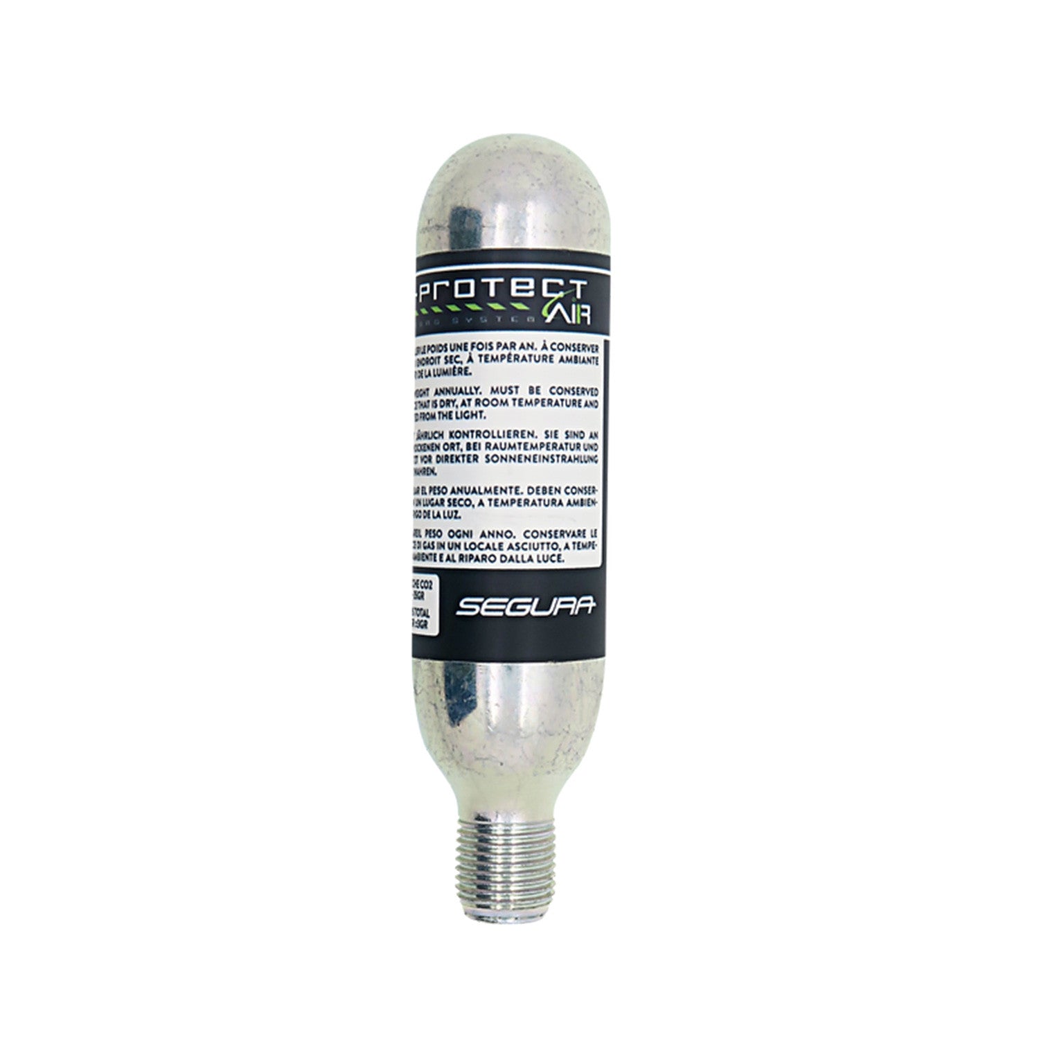 Cartucho de CO2 60cc Segura