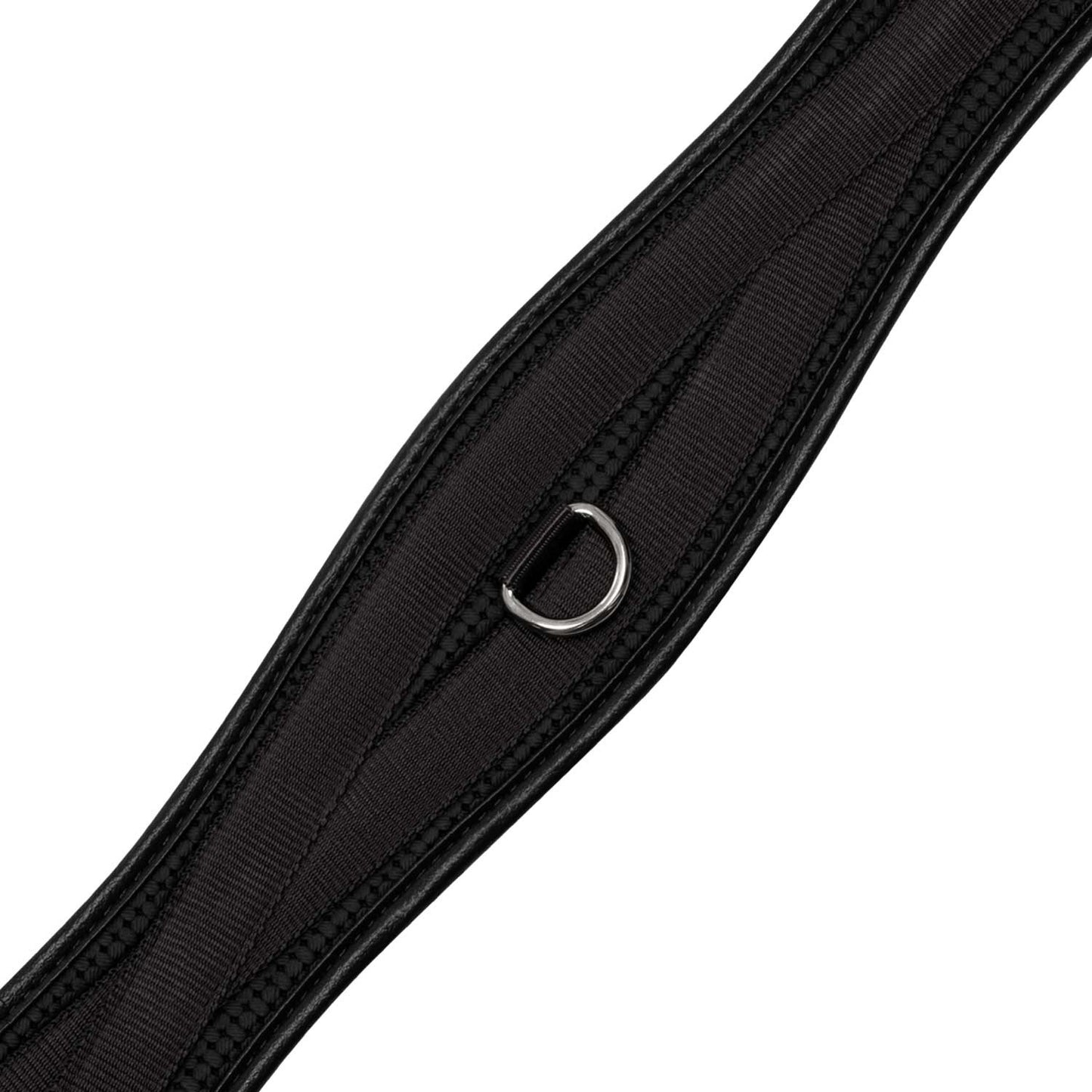 Cinchón de neopreno con elásticos Umbria Equitazione - Negro