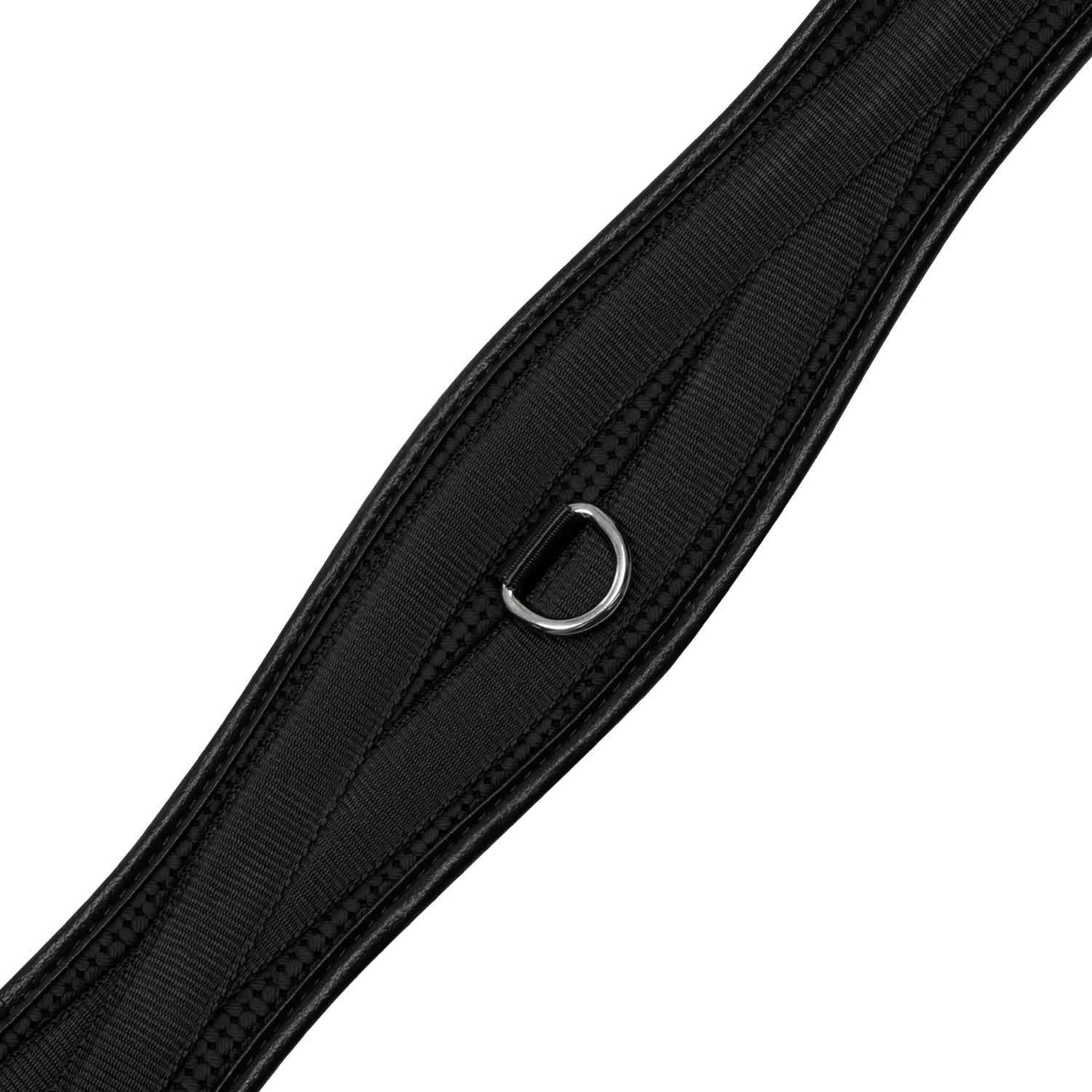 Cinchón de neopreno con elásticos Umbria Equitazione - Negro