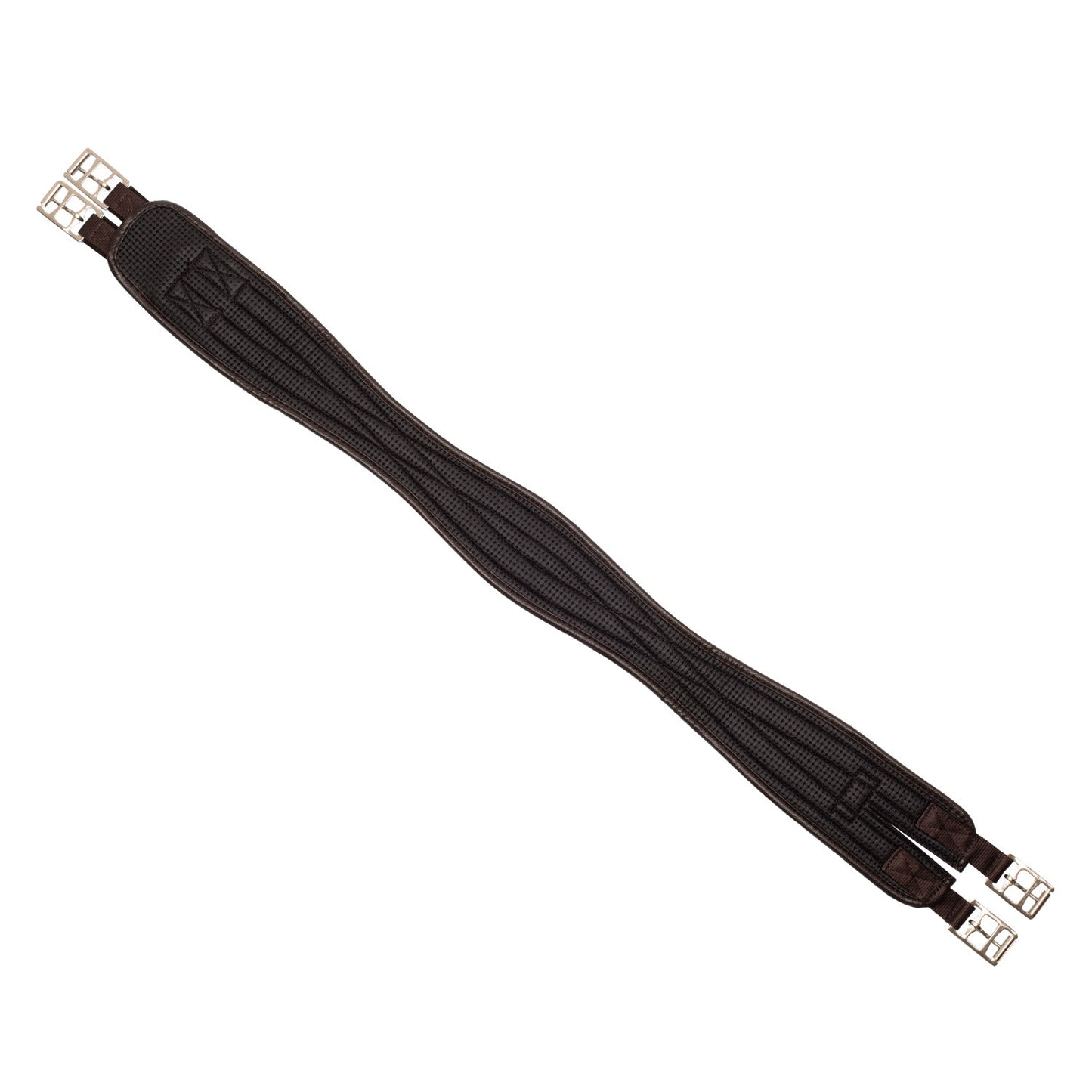 Cinchón de neopreno con elásticos Umbria Equitazione - Marrón