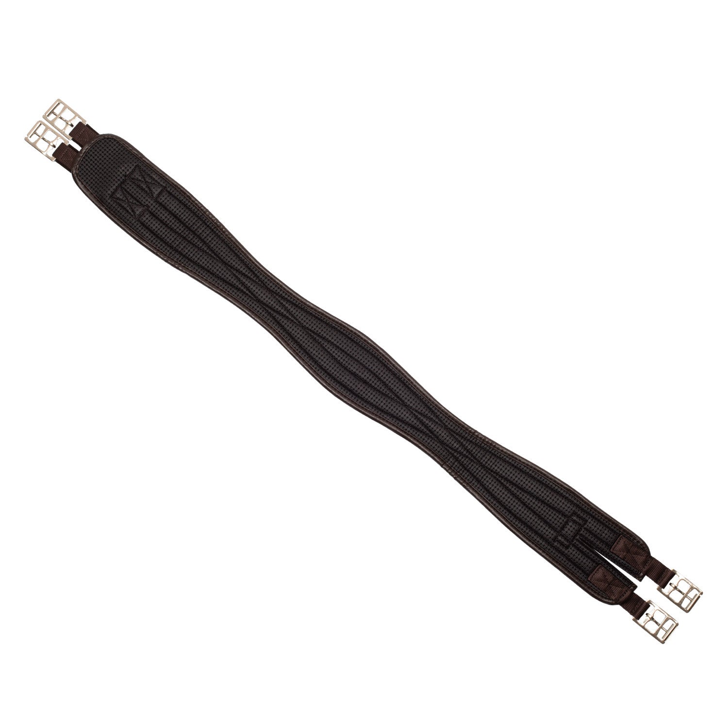 Cinchón de neopreno con elásticos Umbria Equitazione - Marrón
