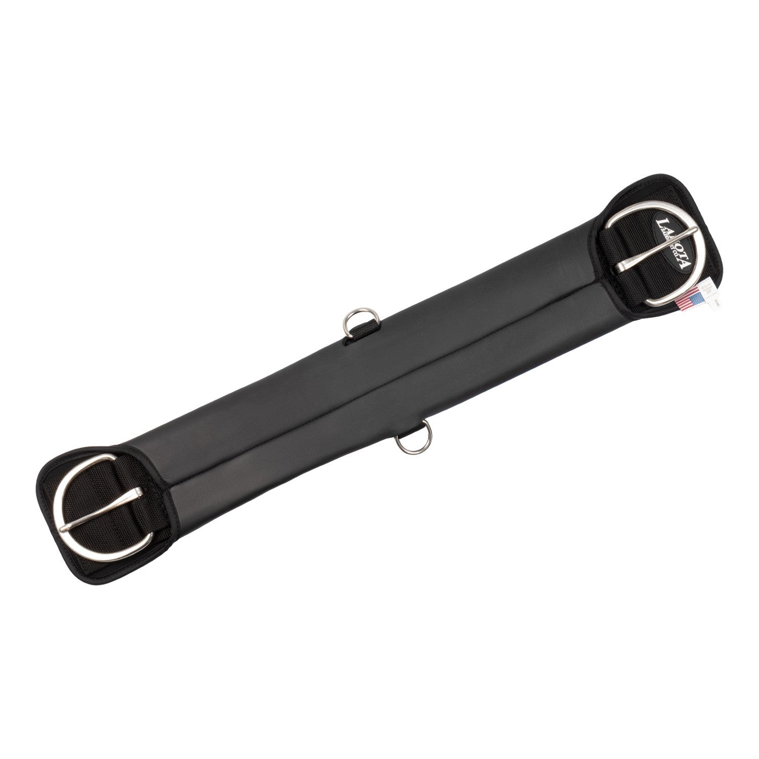 Cinchuelo de neopreno liso hebillas inox Lakota