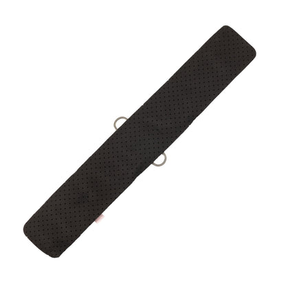 Cincha Pool's Airflow neopreno con cierre de velcro y hebilla de rodillo de acero inoxidable - Negro