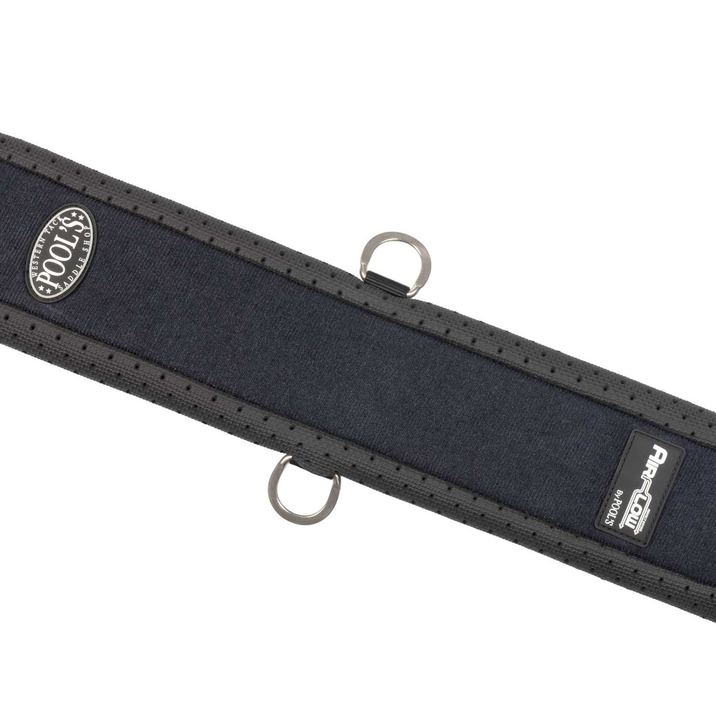 Cinch occidental de neopreno con hebilla de rodillo Pool's