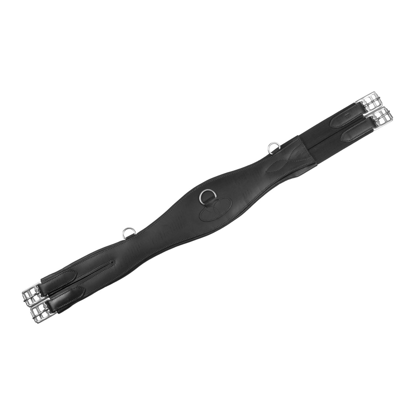 Cinchón de cuero moldeado Supreme - Negro