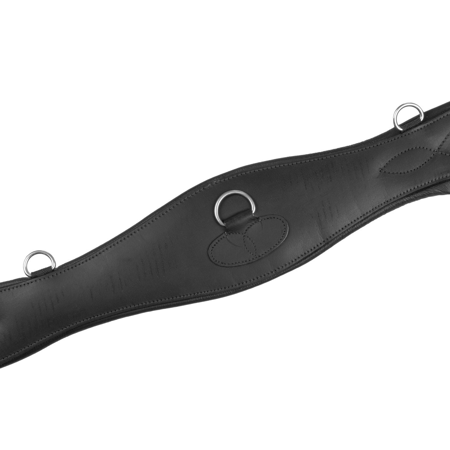 Cinchón de cuero moldeado Supreme - Negro