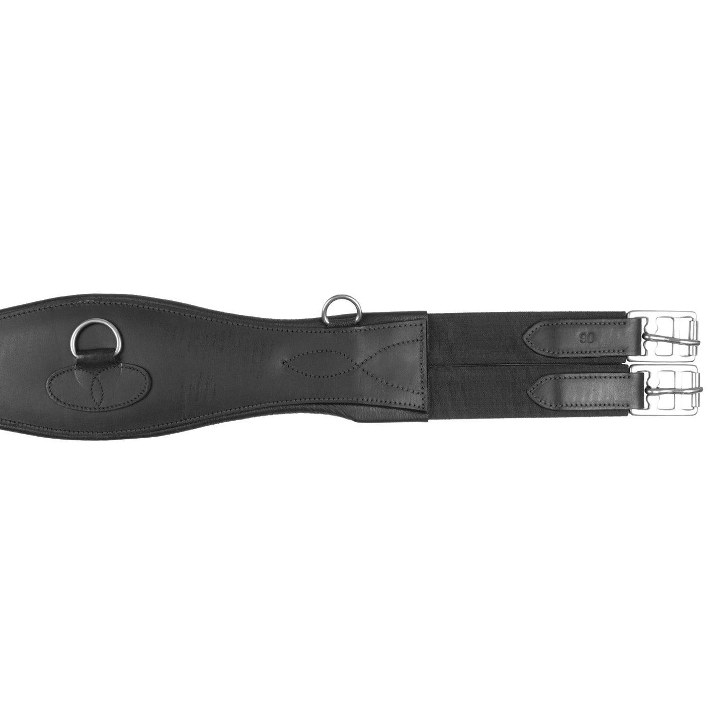 Cinchón de cuero moldeado Supreme - Negro