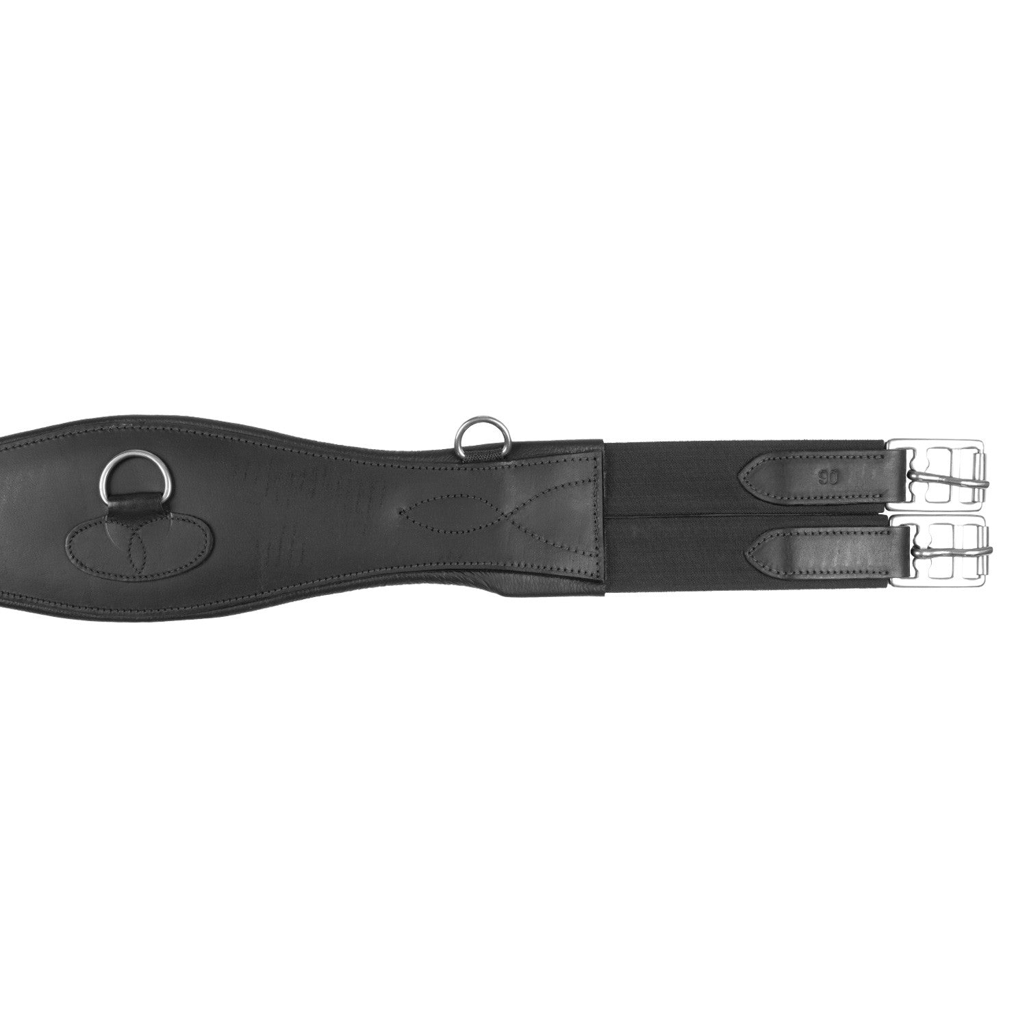 Cinchón de cuero moldeado Supreme - Negro