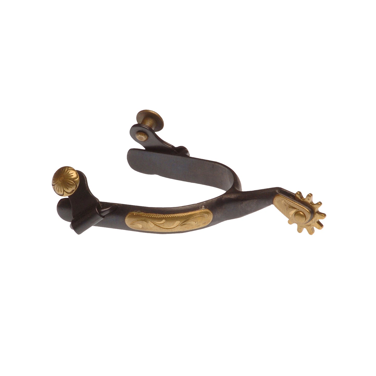 Espuelas western hierro negro/latón Lakota