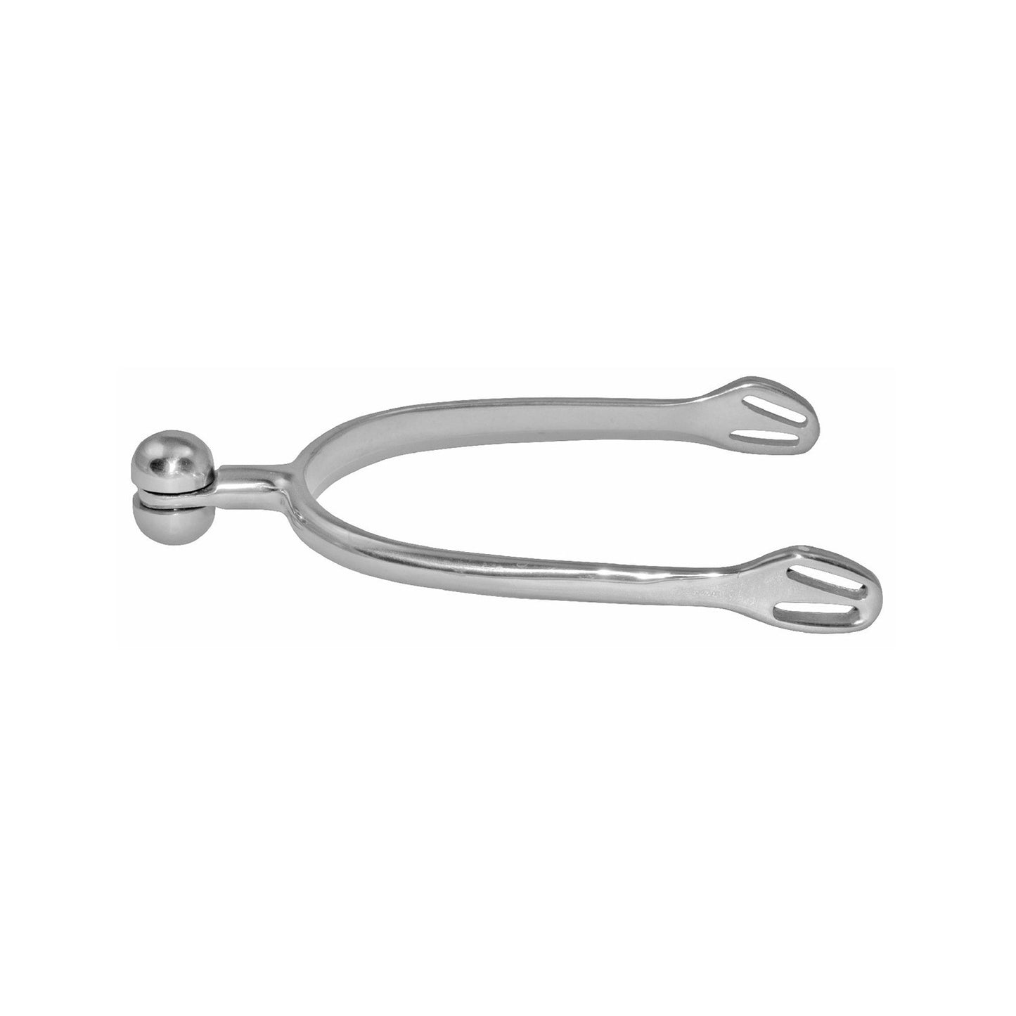 Espolones inox hombre soft touch con medias lunas horizontales giratorias 30mm Pro-Light