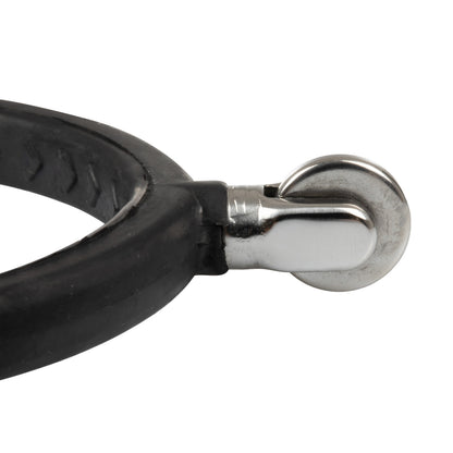Espuelas Metalab ruleta lisa c/goma super grip