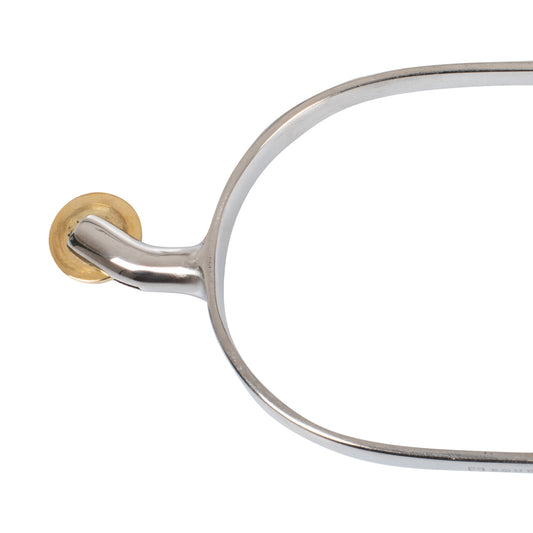 Espuelas inglesas con rodaja horizontal de latón Equestro