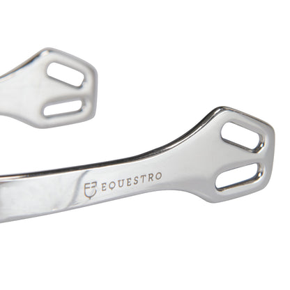 Espuelas inglesas con rodaja horizontal curva Equestro