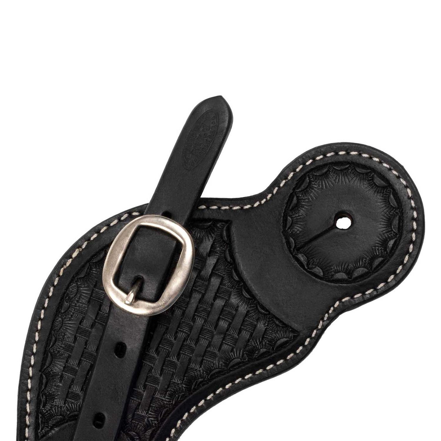 Cordones espolones gota baloncesto con hebilla Pool's - Negro