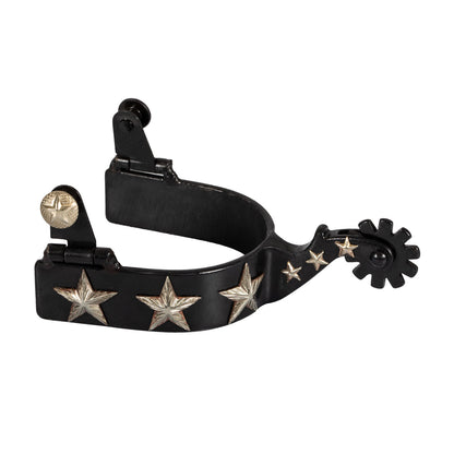 Espuelas western bruñidas 6 estrellas Pool's