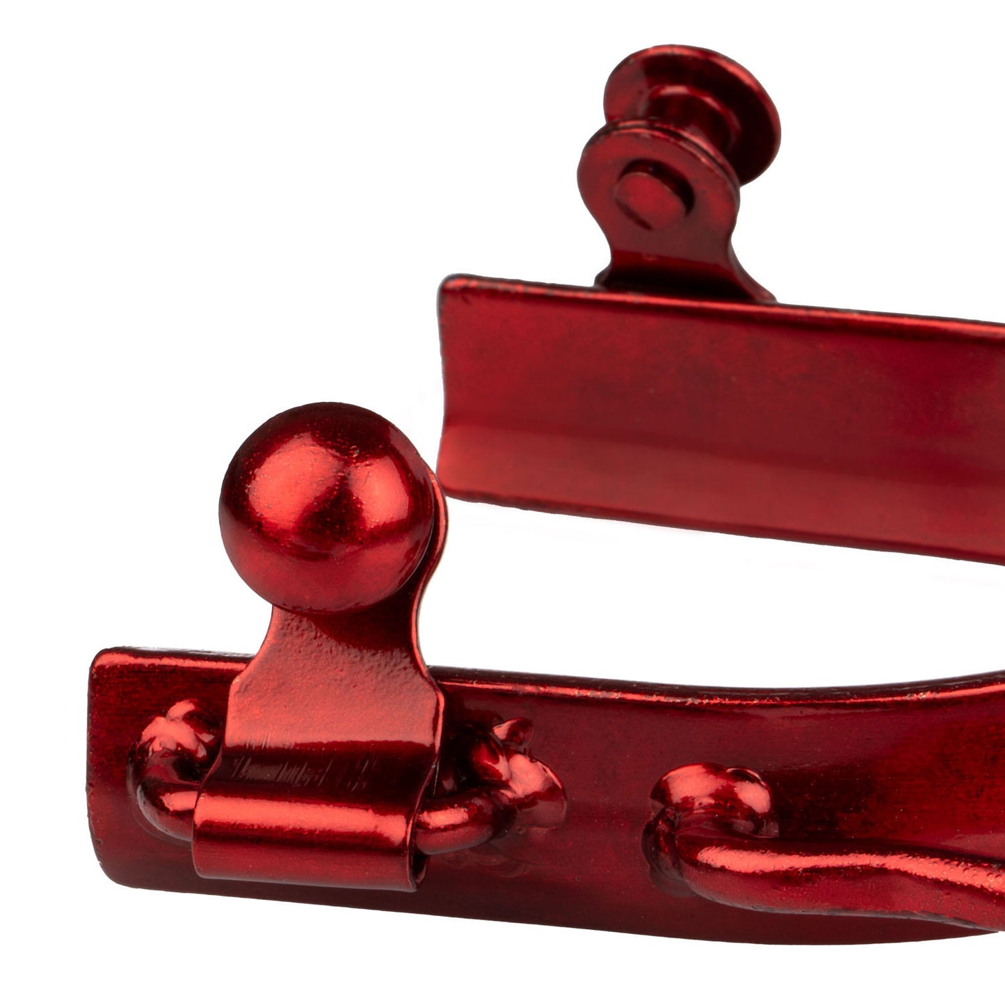 Espuelas western barrel de colores Pool's - Rojo