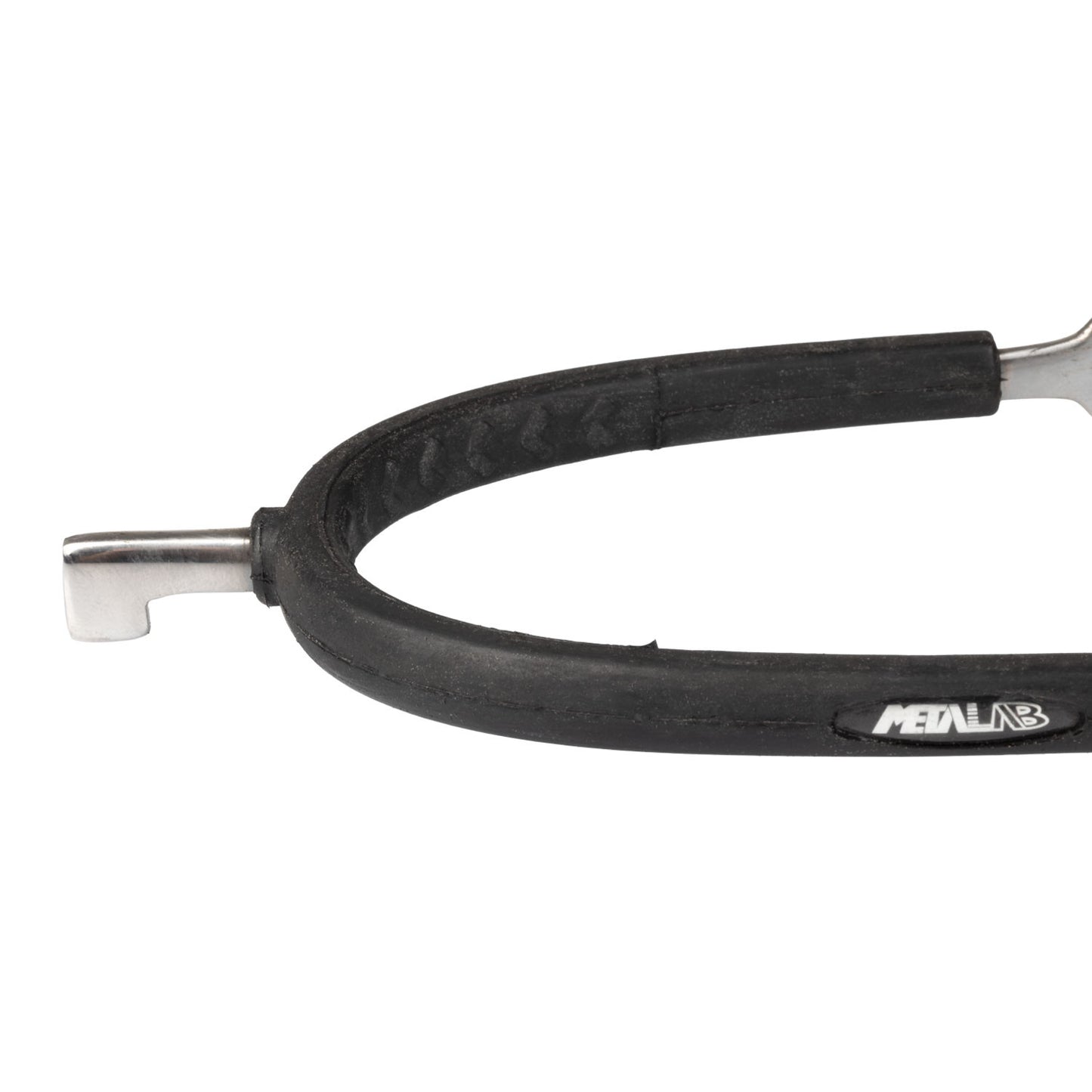 Espolones Metalab martillo c/goma super grip - Gunmetal