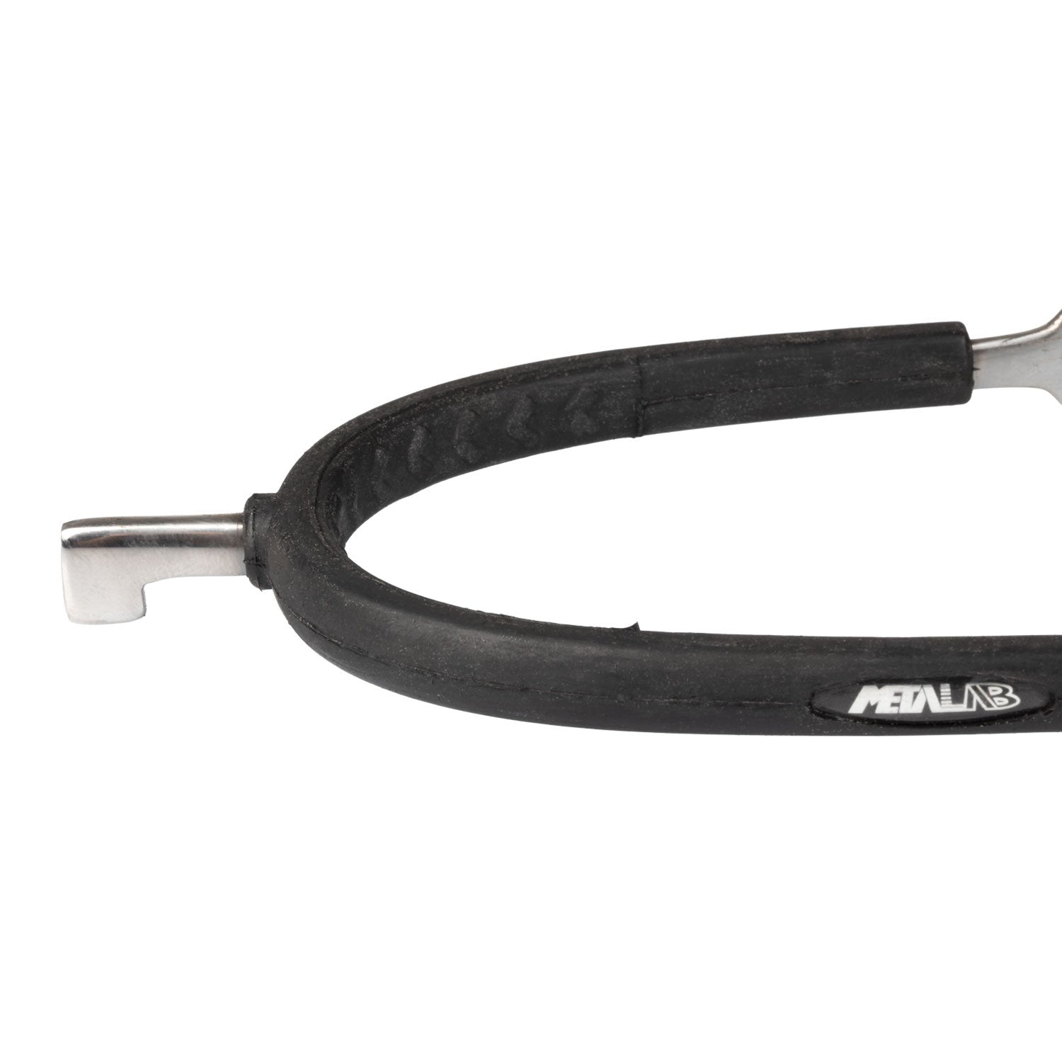 Espolones Metalab martillo c/goma super grip - Gunmetal