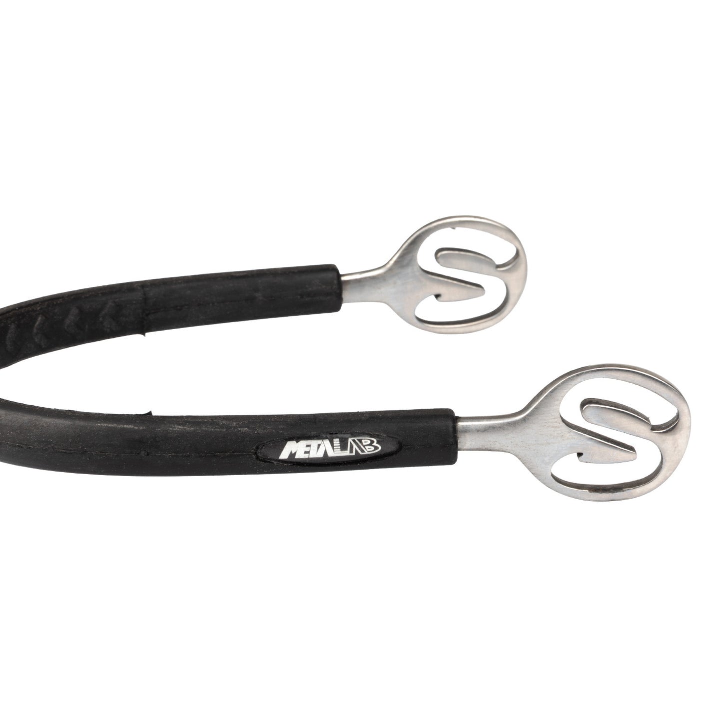 Espolones Metalab martillo c/goma super grip - Gunmetal