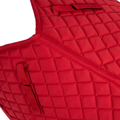 Sudadera de algodón moldeada Derby - Rojo