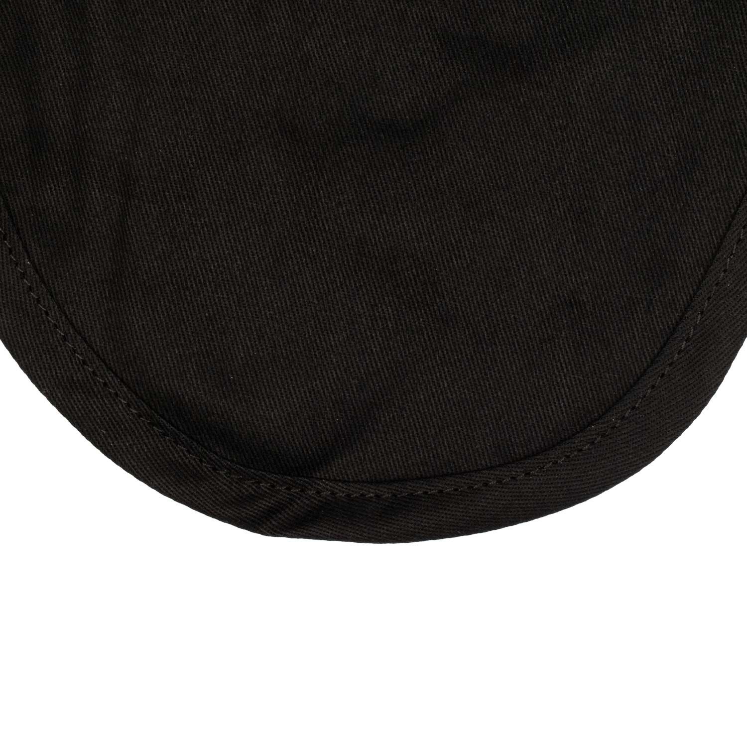 Gorro para pony de algodón con orejas elásticas Equestro - Negro