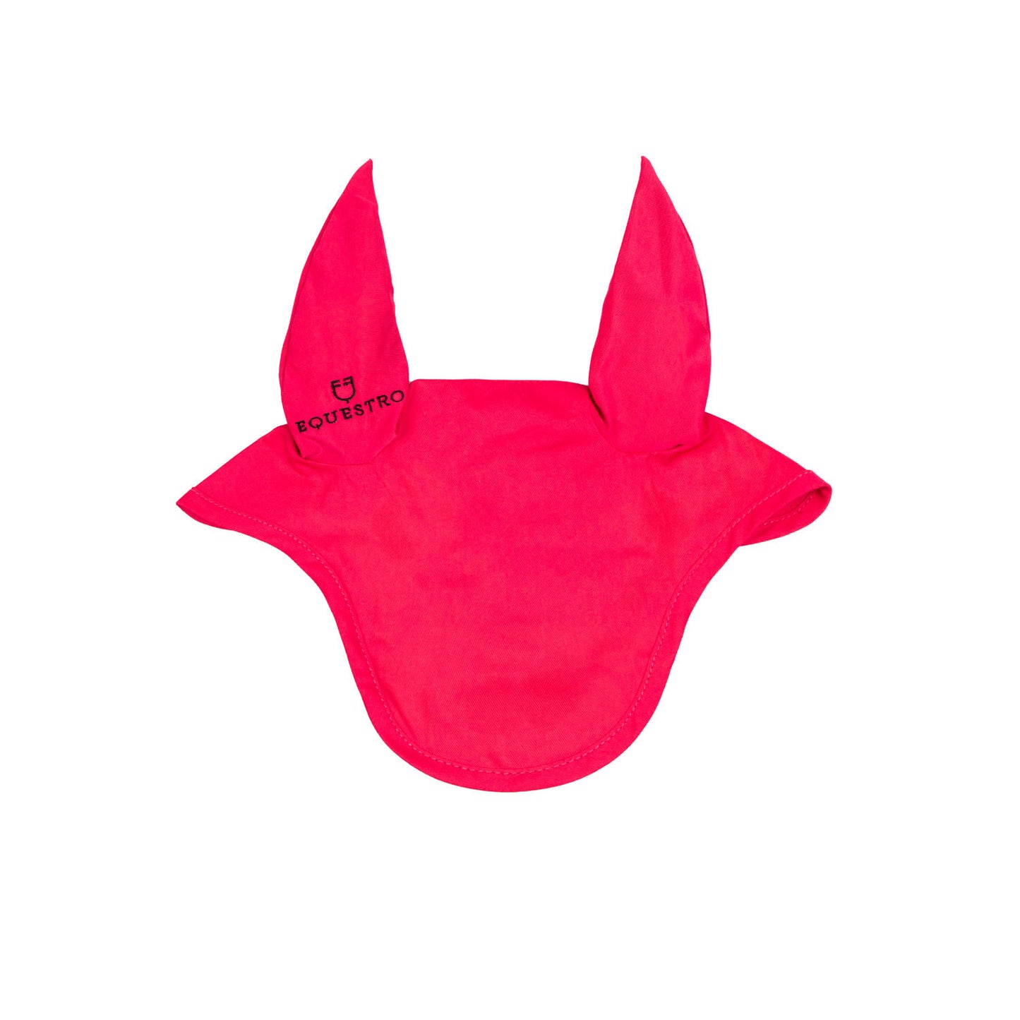 Gorro para pony de algodón con orejas elásticas Equestro - Fucsia