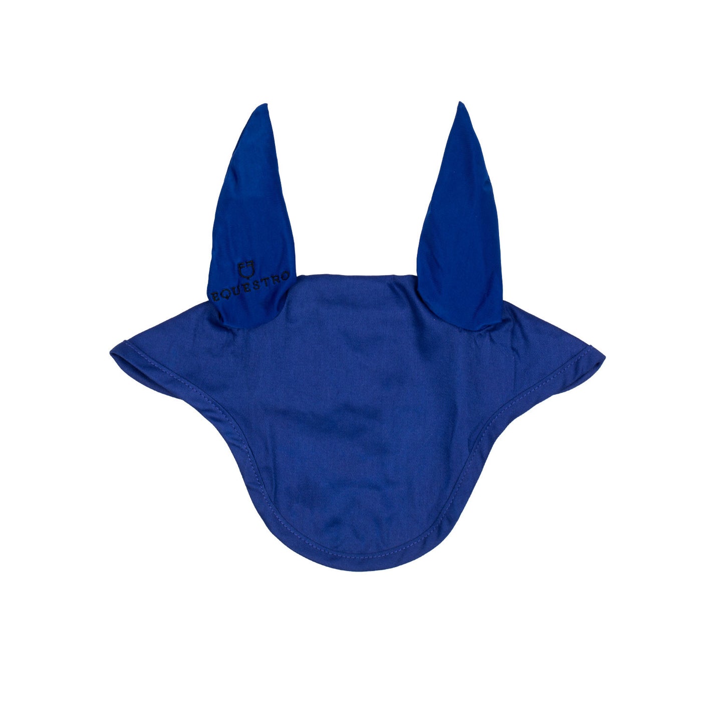 Gorro para pony de algodón con orejas elásticas Equestro - Azul royal