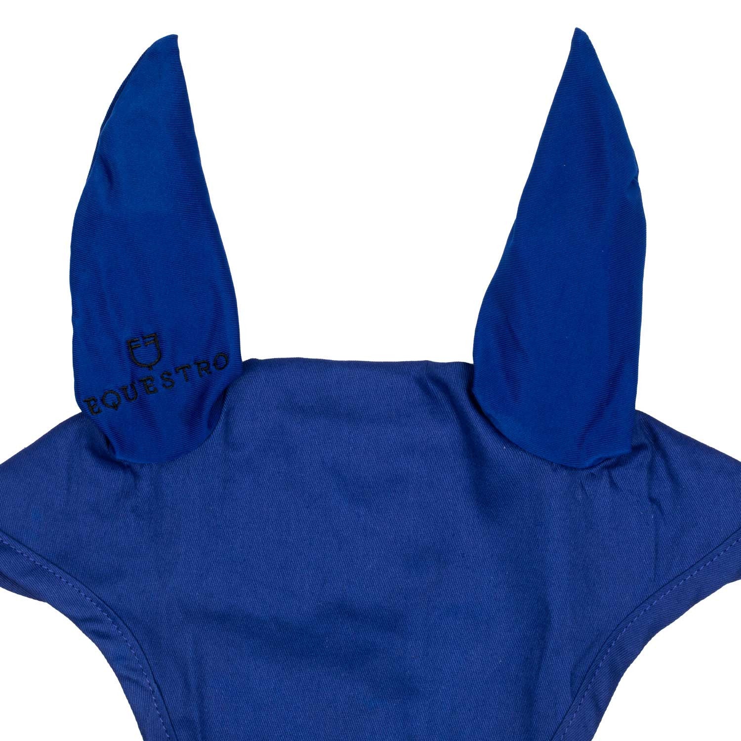 Gorro para pony de algodón con orejas elásticas Equestro - Azul royal