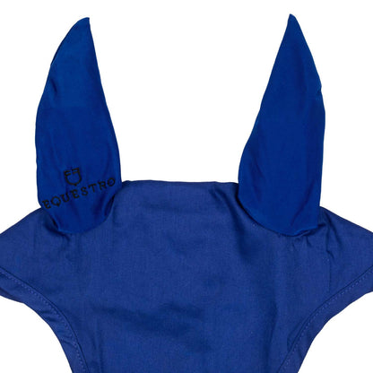 Gorro para pony de algodón con orejas elásticas Equestro - Azul royal