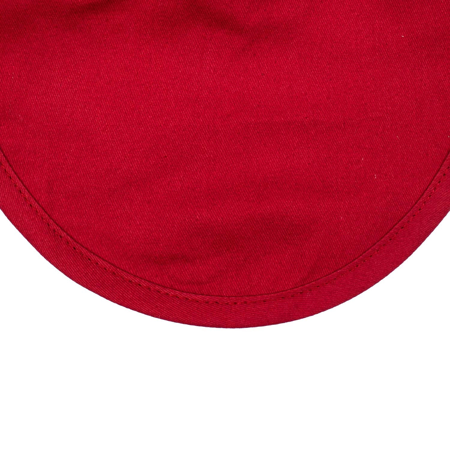 Gorro de algodón con orejas elásticas Equestro - Burdeos