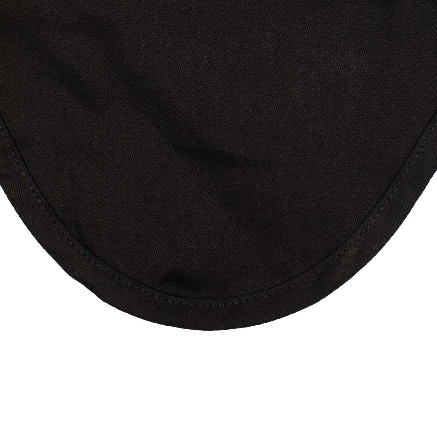 Gorro de algodón con orejas elásticas Equestro - Negro
